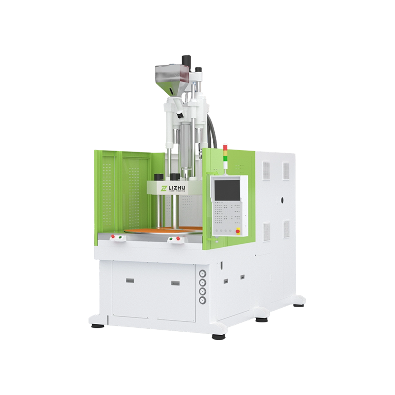 Verticale spuitgietmachine met draaitafel